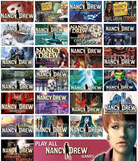 nancy drew games in order.